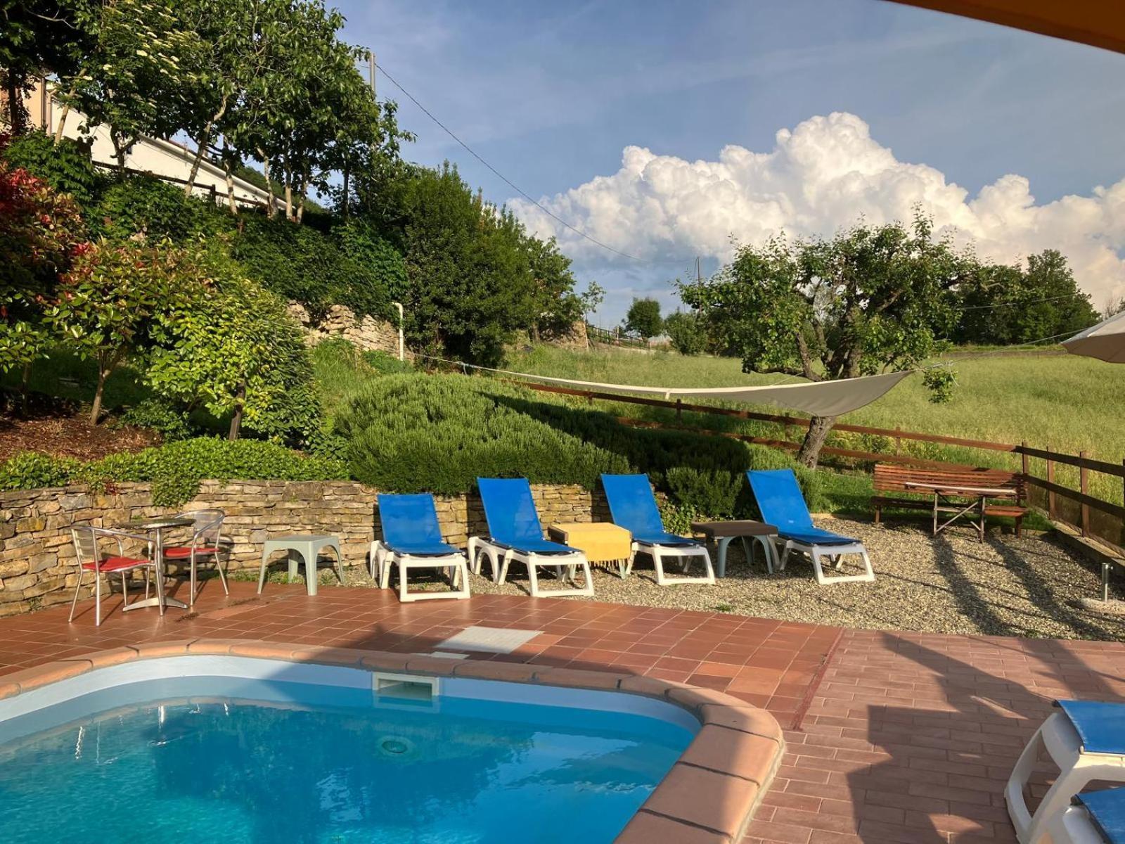 Casa Petra - Casa Tre Stelle - Casa Caneva - Ferien Fuer 6-14 Personen Ponti Екстер'єр фото