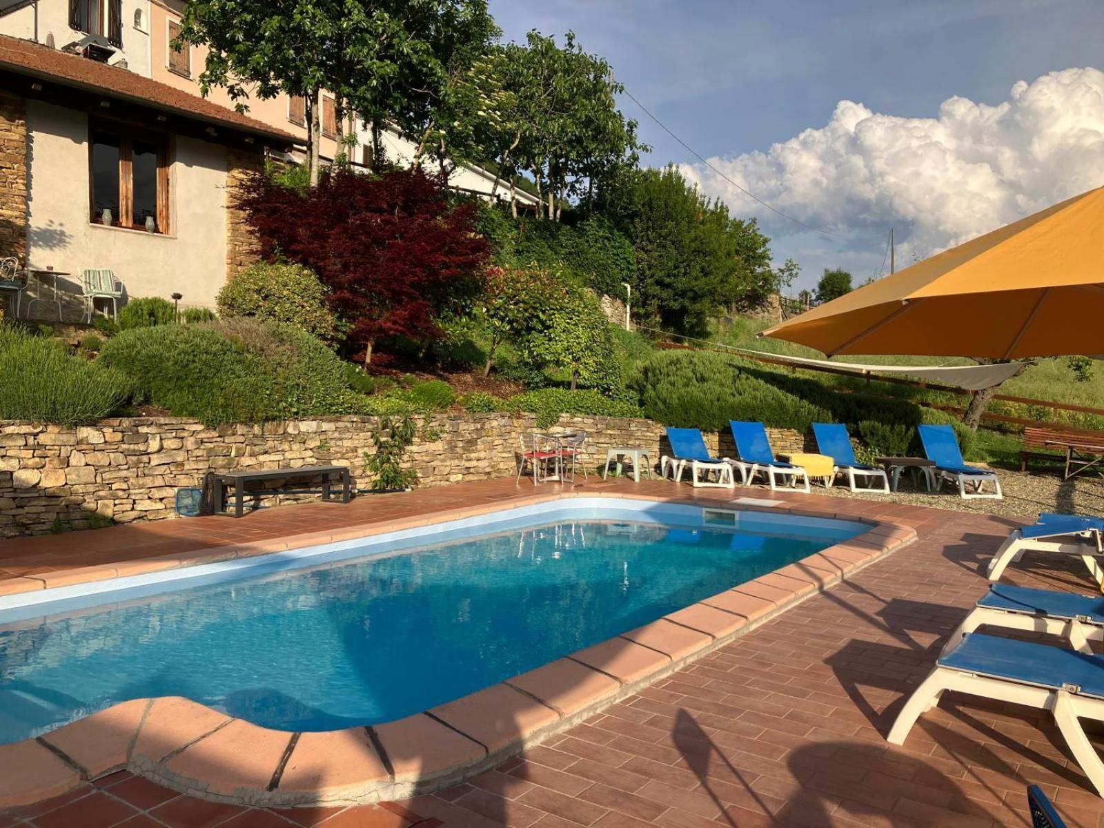 Casa Petra - Casa Tre Stelle - Casa Caneva - Ferien Fuer 6-14 Personen Ponti Екстер'єр фото